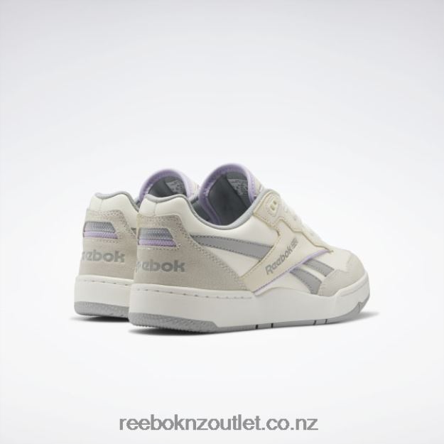Classic White/Pure Grey 3/Purple Oasis 2B4626926 BB 4000 II Women\'s Shoes Reebok