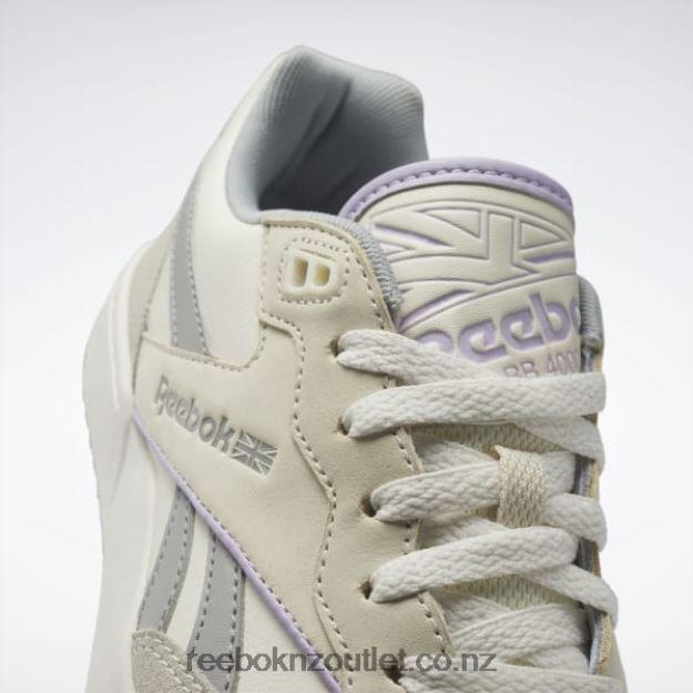 Classic White/Pure Grey 3/Purple Oasis 2B4626926 BB 4000 II Women\'s Shoes Reebok