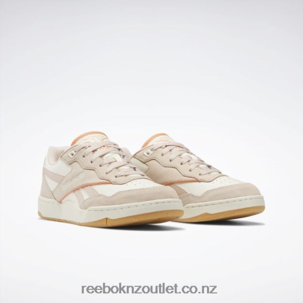 Classic White/Soft Ecru/Coral Court S23-R 2B4626243 BB 4000 II Women\'s Shoes Reebok