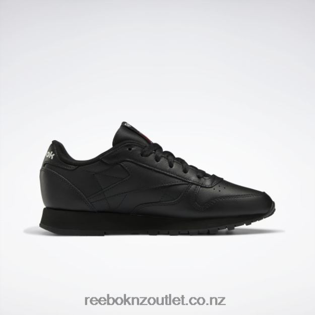 Core Black/Pure Grey 5 2B4626103 Classic Leather Shoes Reebok Women