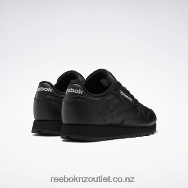Core Black/Pure Grey 5 2B4626103 Classic Leather Shoes Reebok Women