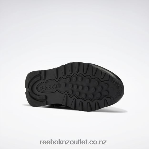 Core Black/Pure Grey 5 2B4626103 Classic Leather Shoes Reebok Women