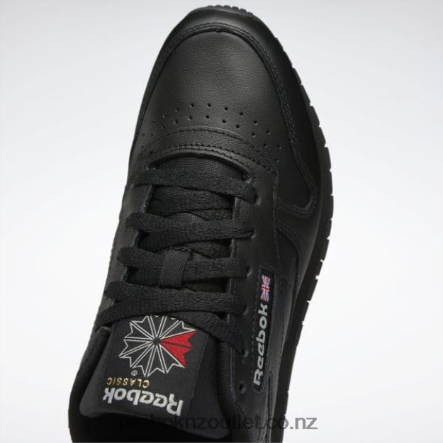 Core Black/Pure Grey 5 2B4626103 Classic Leather Shoes Reebok Women