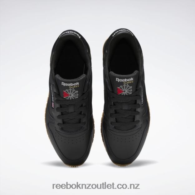 Core Black/Pure Grey 5/Reebok Rubber Gum-03 2B4626193 Classic Leather Shoes Reebok Women