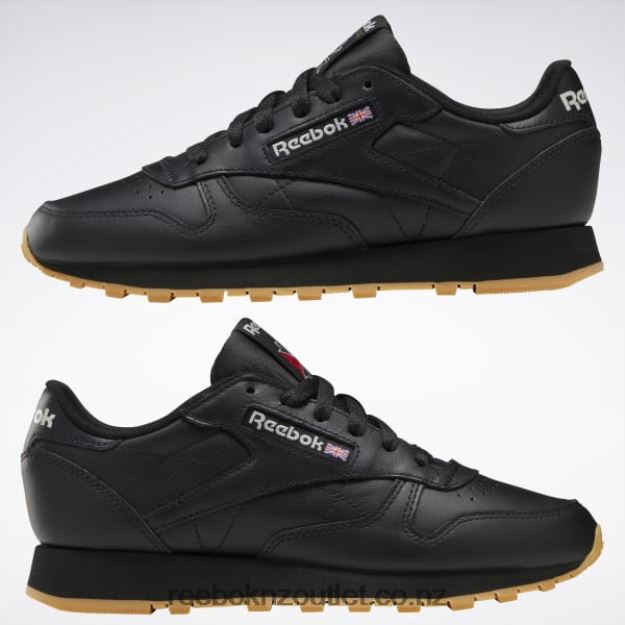Core Black/Pure Grey 5/Reebok Rubber Gum-03 2B4626193 Classic Leather Shoes Reebok Women
