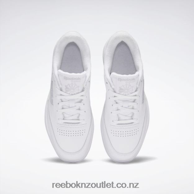 Ftwr White/Cold Grey 2 2B46267 Club C Double Shoes Reebok Women