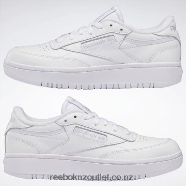 Ftwr White/Cold Grey 2 2B46267 Club C Double Shoes Reebok Women