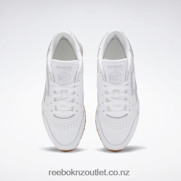 Ftwr White/Cold Grey 2/Chalk 2B4626223 Classic Leather Women\'s Shoes Reebok