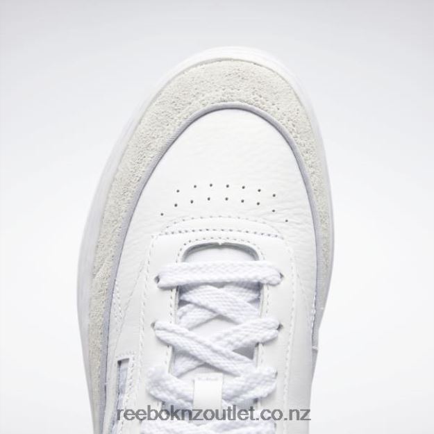 Ftwr White/Cold Grey/Cold Grey 2 2B4626262 Club C Geo Mid Women\'s Shoes Reebok