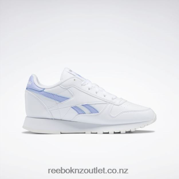 Ftwr White/Lilac Glow 2B4626164 Classic Leather Women\'s Shoes Reebok