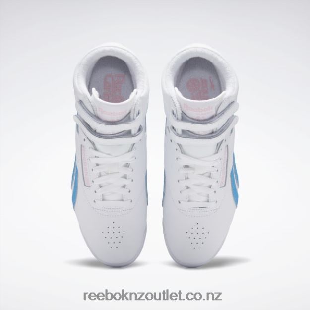 Ftwr White/Pink Glow/Radiant Aqua 2B4626923 F/S Hi Women\'s Shoes Reebok