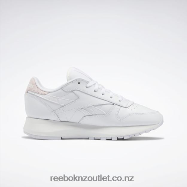Ftwr White/Porcelain Pink 2B4626315 Classic Leather SP Women\'s Shoes Reebok