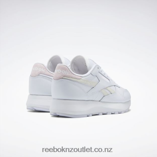 Ftwr White/Porcelain Pink 2B4626315 Classic Leather SP Women\'s Shoes Reebok