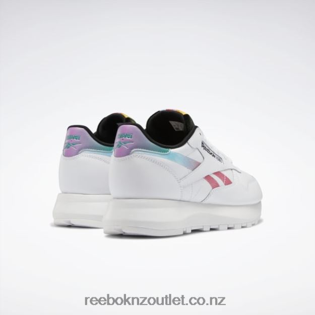 Ftwr White/Prelude Purple/Core Black 2B4626244 Nao Serati Classic Leather SP Women\'s Shoes Reebok