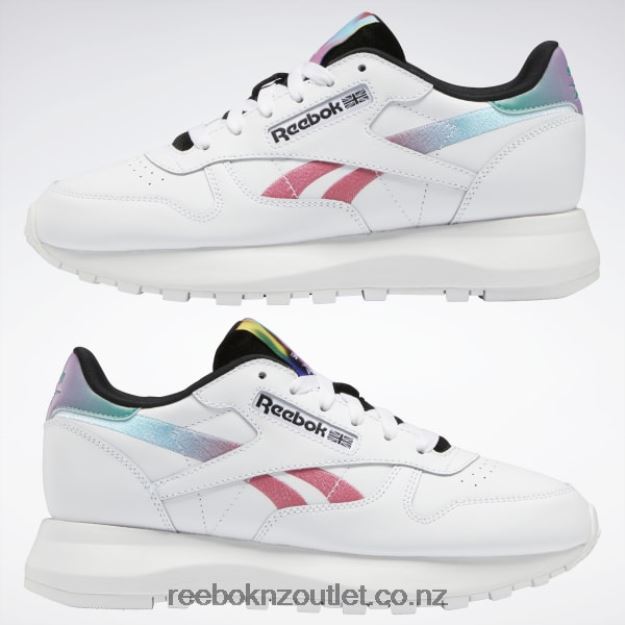 Ftwr White/Prelude Purple/Core Black 2B4626244 Nao Serati Classic Leather SP Women\'s Shoes Reebok