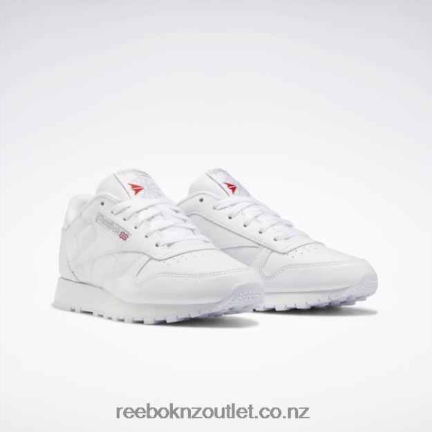 Ftwr White/Pure Grey 3 2B462664 Classic Leather Shoes Reebok Women