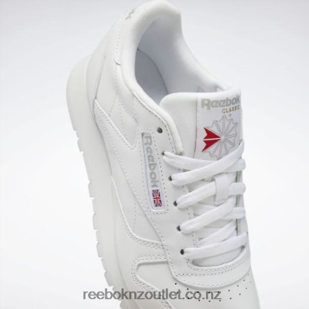 Ftwr White/Pure Grey 3 2B462664 Classic Leather Shoes Reebok Women