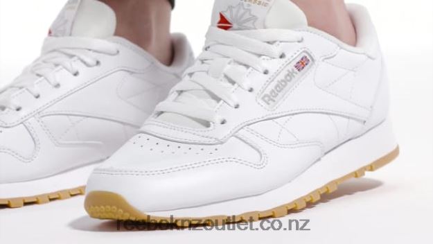 Ftwr White/Pure Grey 3/Reebok Rubber Gum-03 2B462655 Classic Leather Shoes Reebok Women