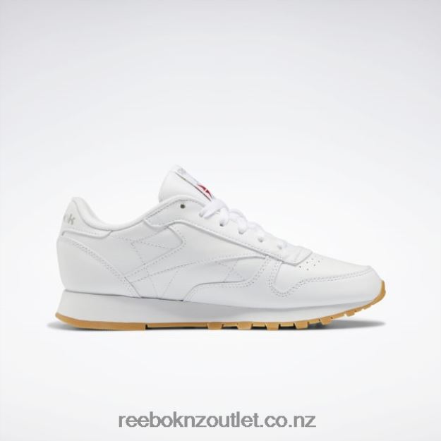 Ftwr White/Pure Grey 3/Reebok Rubber Gum-03 2B462655 Classic Leather Shoes Reebok Women