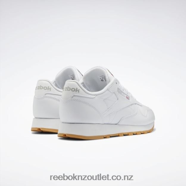 Ftwr White/Pure Grey 3/Reebok Rubber Gum-03 2B462655 Classic Leather Shoes Reebok Women