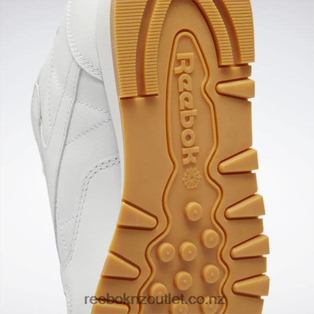 Ftwr White/Pure Grey 3/Reebok Rubber Gum-03 2B462655 Classic Leather Shoes Reebok Women