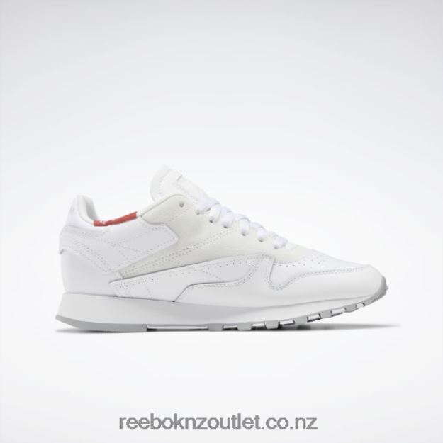 Ftwr White/Pure Grey 4/Rhodonite 2B4626192 Classic Leather Make It Yours Women\'s Shoes Reebok