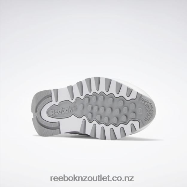 Ftwr White/Pure Grey 4/Rhodonite 2B4626192 Classic Leather Make It Yours Women\'s Shoes Reebok