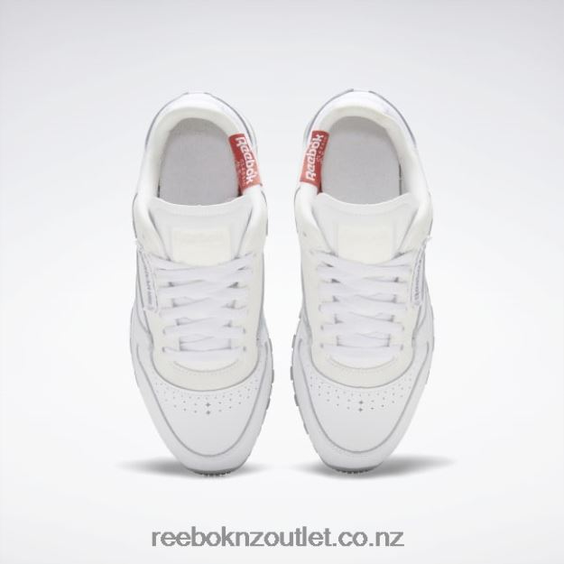 Ftwr White/Pure Grey 4/Rhodonite 2B4626192 Classic Leather Make It Yours Women\'s Shoes Reebok
