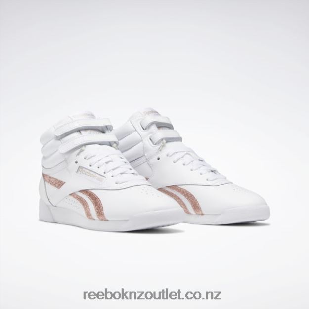Ftwr White/Rose Gold 2B4626751 F/S Hi Women\'s Shoes Reebok