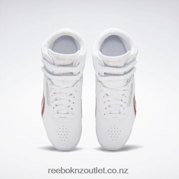 Ftwr White/Rose Gold 2B4626751 F/S Hi Women\'s Shoes Reebok