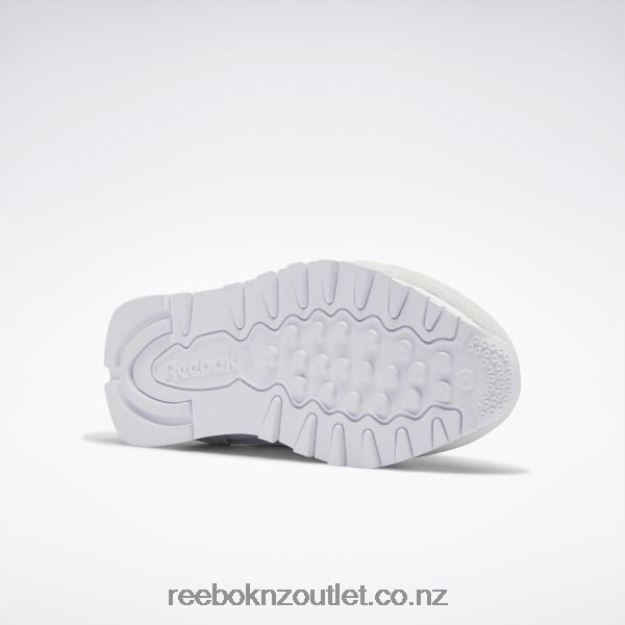 Ftwr White/Seaside Grey/Cold Grey 2B4626968 Classic Leather Women\'s Shoes Reebok