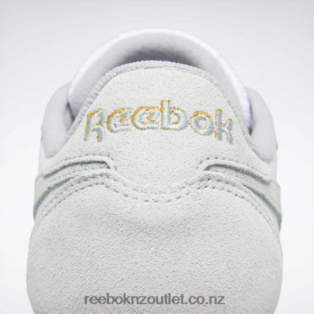 Ftwr White/Seaside Grey/Cold Grey 2B4626968 Classic Leather Women\'s Shoes Reebok