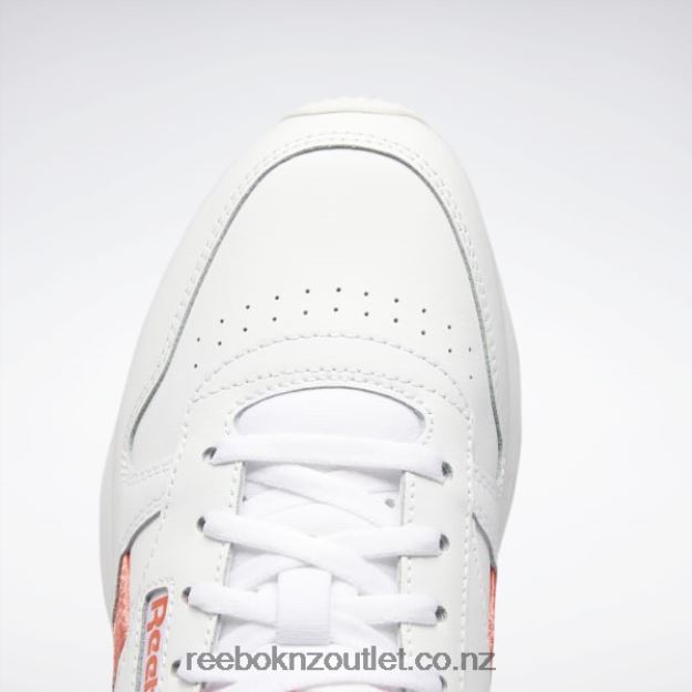 Ftwr White/Semi Orange Flare 2B4626290 Classic Leather SP Women\'s Shoes Reebok