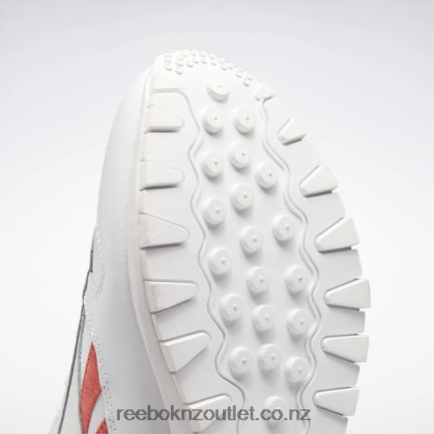 Ftwr White/Semi Orange Flare 2B4626290 Classic Leather SP Women\'s Shoes Reebok