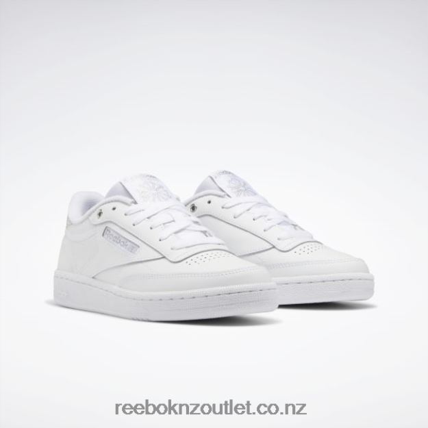 Ftwr White/Silver Met. 2B4626319 Club C 85 Women\'s Shoes Reebok
