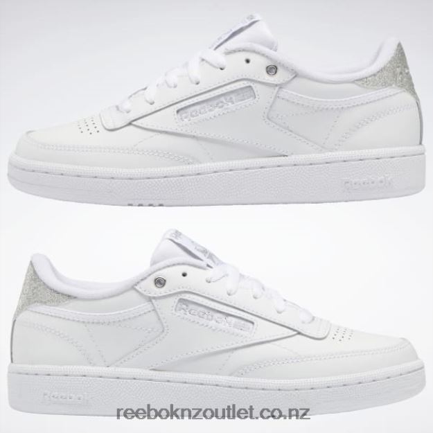 Ftwr White/Silver Met. 2B4626319 Club C 85 Women\'s Shoes Reebok