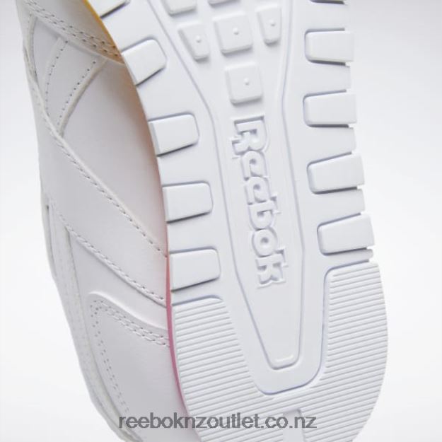 Ftwr White/True Pink/Always Yellow 2B4626826 Classic Harman Run Women\'s Shoes Reebok