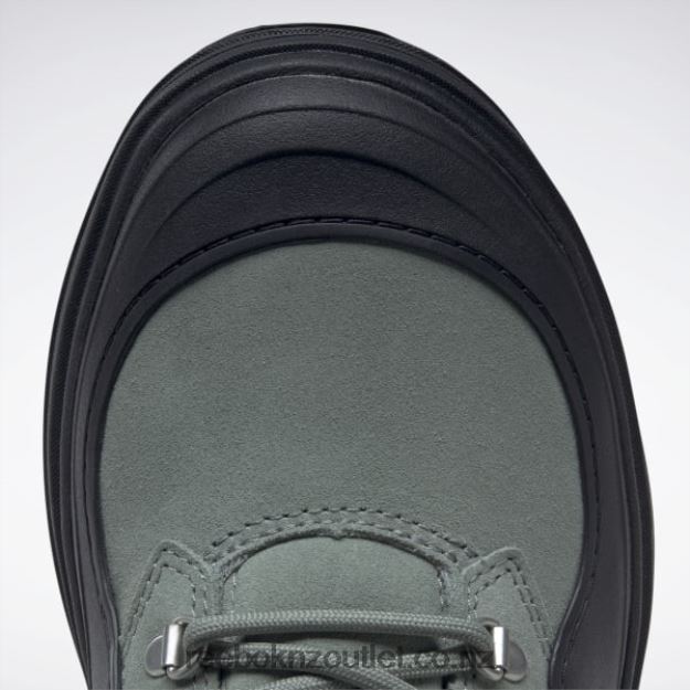 Harmony Green/Core Black 2B4626222 Danielle Guizio Club C Cleated Mid Shoes Reebok Women