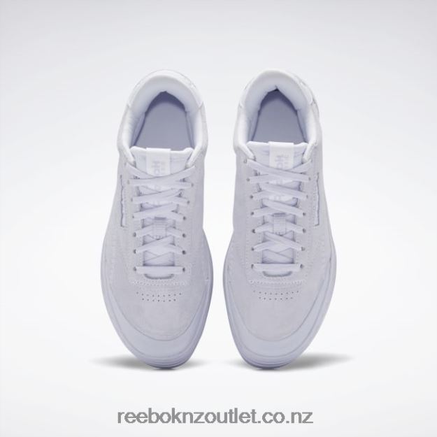 Lucid Lilac 2B4626957 Club C Double GEO Women\'s Shoes Reebok