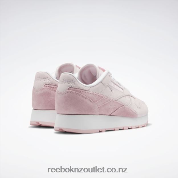 Porcelain Pink/Pink Glow/Ftwr White 2B4626205 Classic Leather Women\'s Shoes Reebok