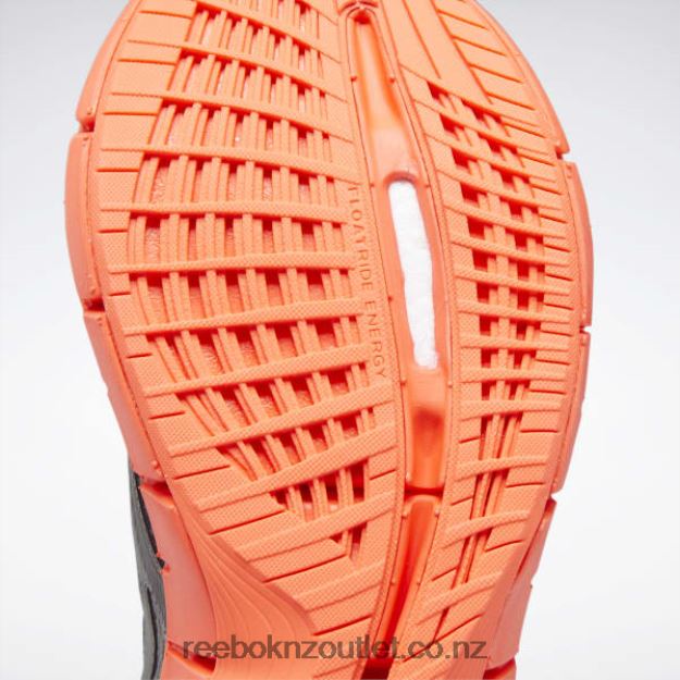 Pure Grey 6/Pure Grey 7/Orange Flare 2B4626219 Zig Kinetica 2.5 Shoes Reebok Women