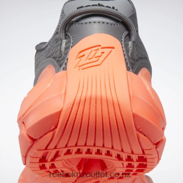 Pure Grey 6/Pure Grey 7/Orange Flare 2B4626219 Zig Kinetica 2.5 Shoes Reebok Women