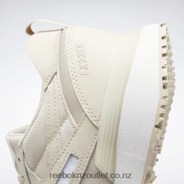 Stucco/Ftwr White/Glass Blue 2B4626177 LX2200 Women\'s Shoes Reebok