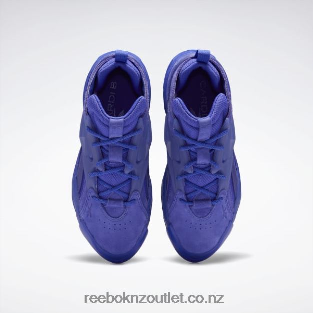 Ultima Purple 2B462621 Cardi B Club C V2 Women\'s Shoes Reebok