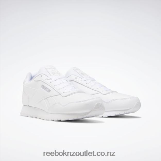 White/Steel 2B4626928 Classic Harman Run Women\'s Shoes Reebok