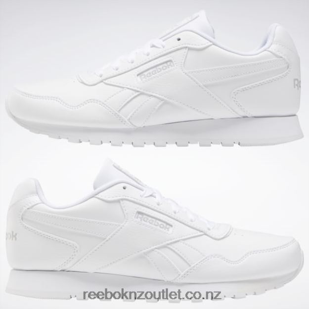 White/Steel 2B4626928 Classic Harman Run Women\'s Shoes Reebok