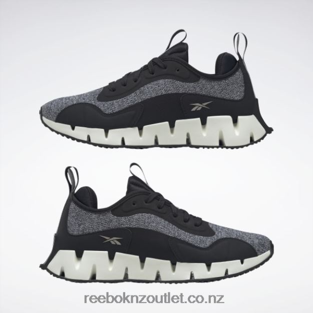 Black/Chalk/Rose Gold 2B462645 Zig Dynamica Women\'s Shoes Reebok