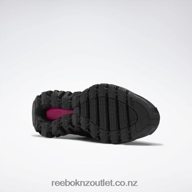Black/Cold Grey 7/Pink 2B4626369 ZigWild Trail 6 Women\'s Shoes Reebok