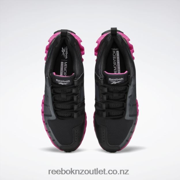 Core Black/Pure Grey 8/Proud Pink 2B462696 ZigWild Trail 6 Women\'s Shoes Reebok