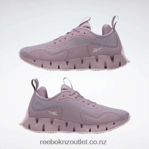Infused Lilac/Porcelain Pink 2B462627 Zig Dynamica Women\'s Shoes Reebok